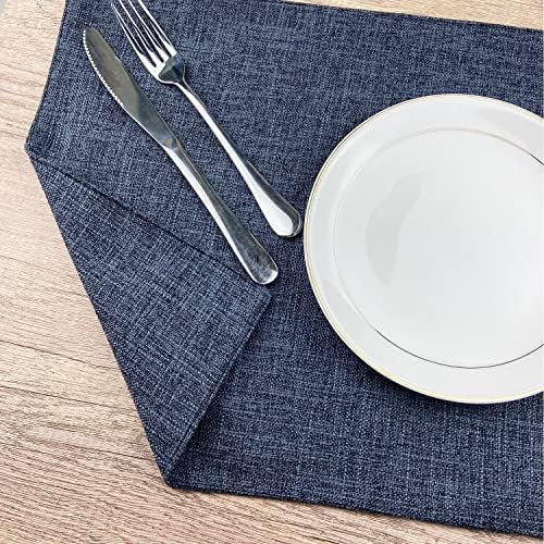Premium Heat-Resistant Place Mats Set of 6 for Dining