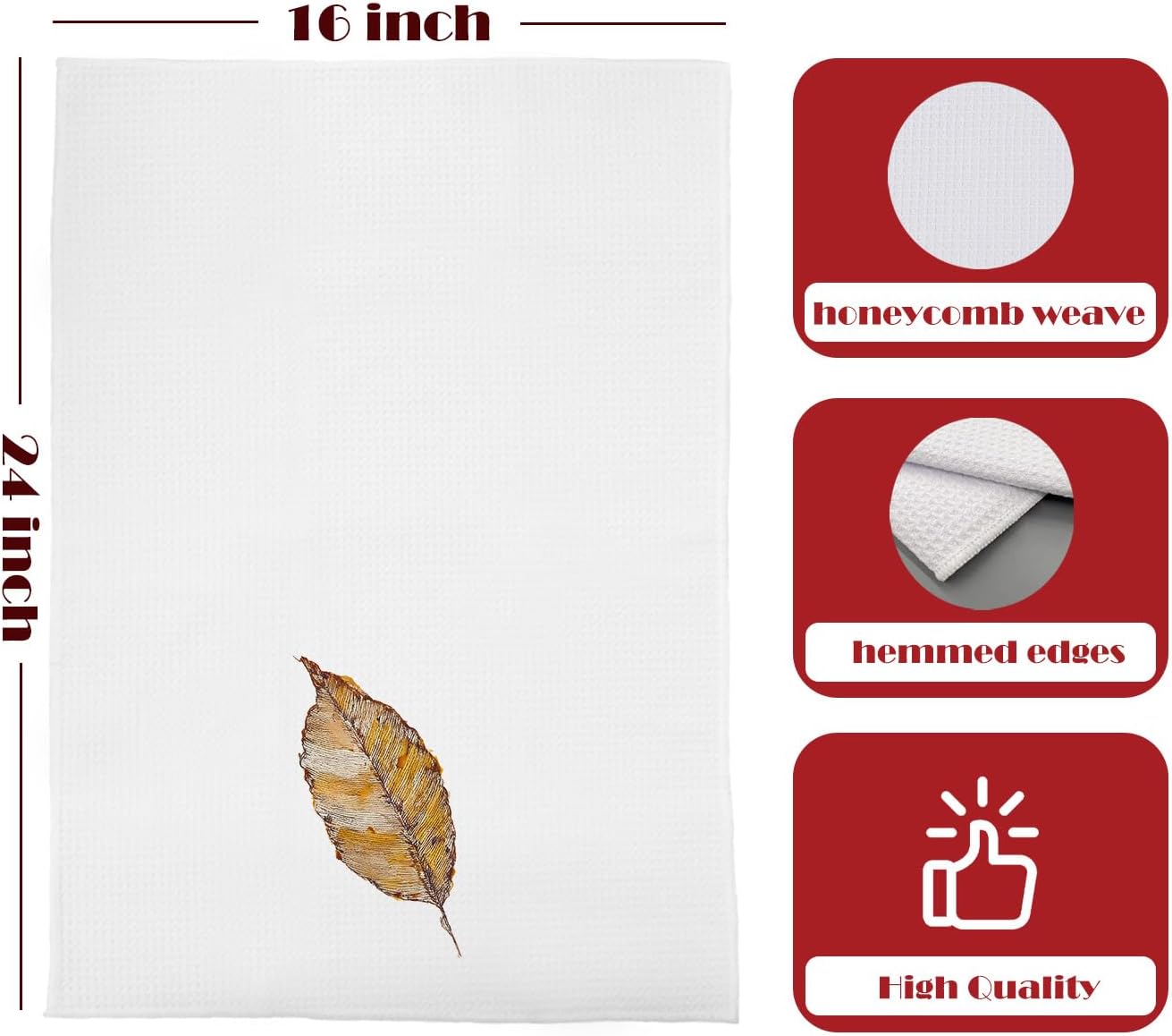 GCFET Vintage Fall Kitchen Towel Set