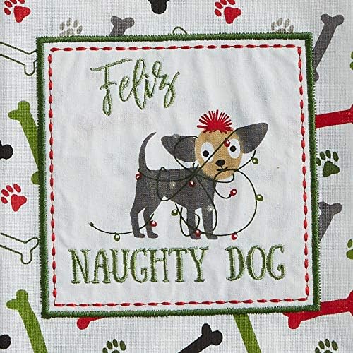 festive kitchen towels for dogs and cats