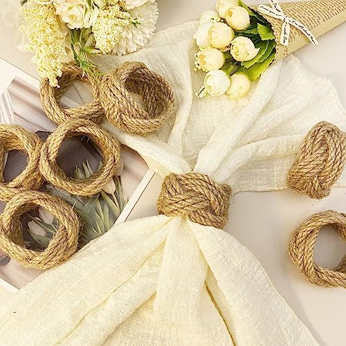 Stylish Farmhouse Napkin Rings for Dinning Events