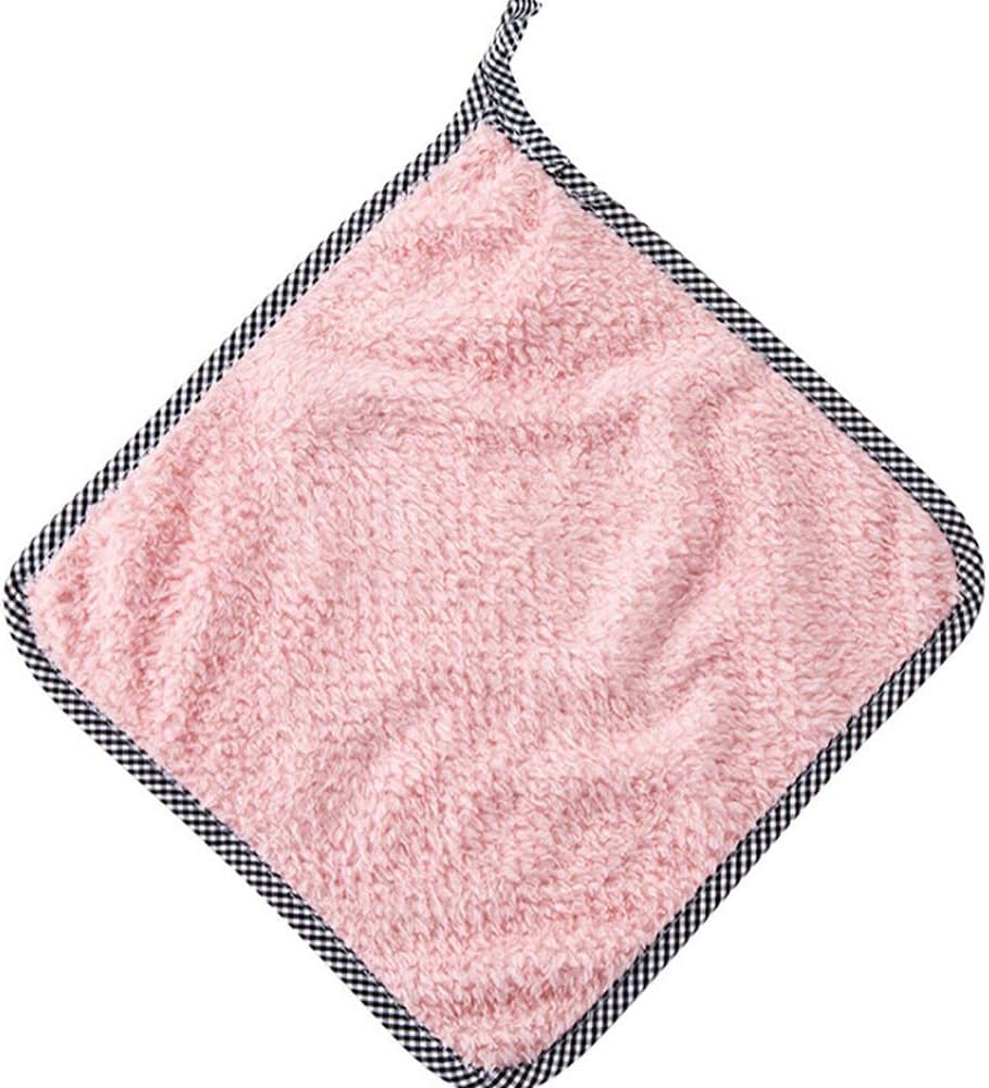 Coral Fleece Dish Cloths 1PC - Fast Drying Velvet Kitchen Towels