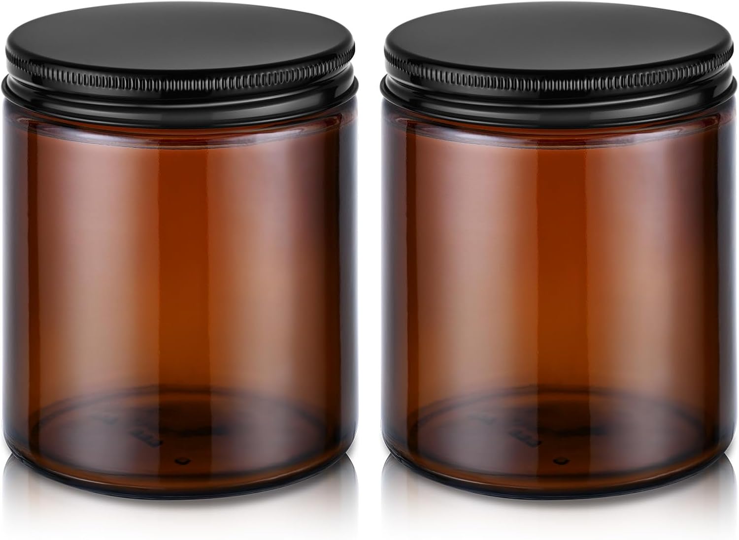 High-Quality Glass Candle Jars