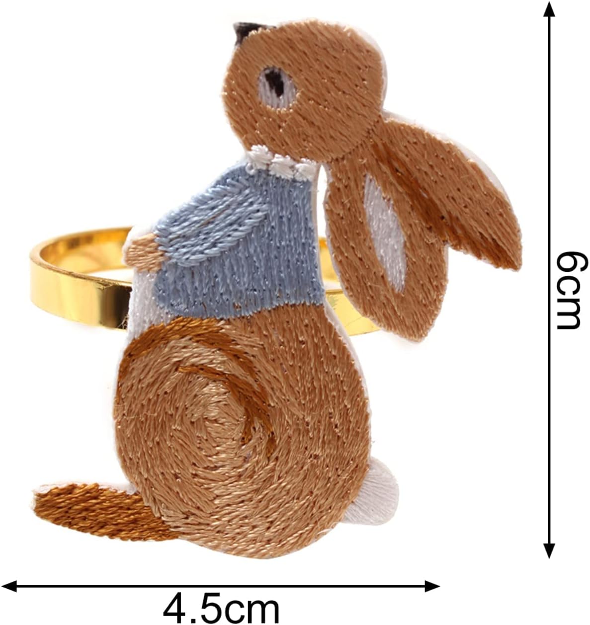 Easter Napkin Rings Set of 6