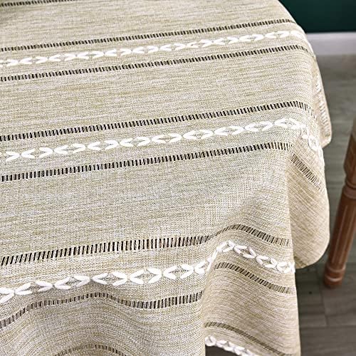 Rustic Farmhouse Linen Tablecloth