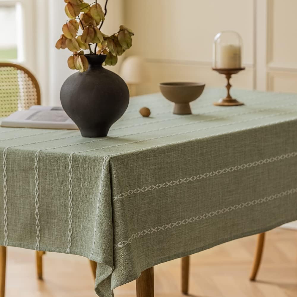 Zobesta Sage Green Tablecloth