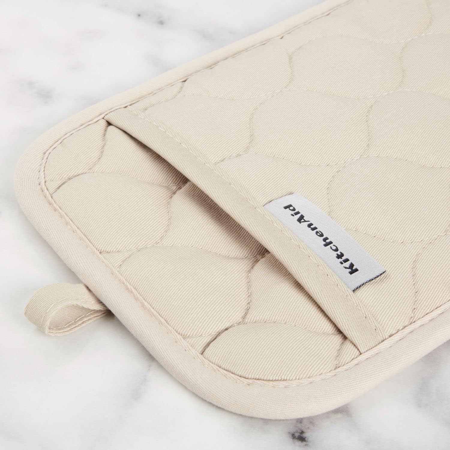 Quilted Kitchen Towels Oven Mitt 4-Pack Set