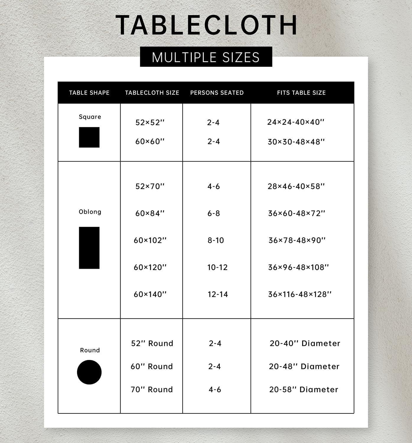 Pastoral 60-Inch Round Tablecloth Floral Linen Tablecloth Washable Dust-Proof