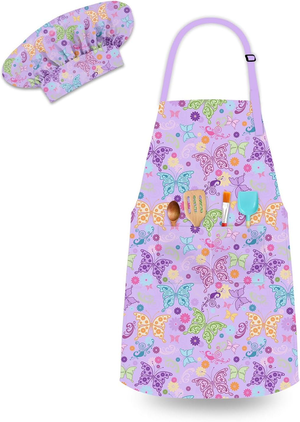 Kids Chef Apron Set