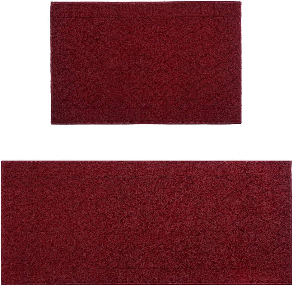 COSY HOMEER Guster Style Soft Kitchen Rugs for Home Kitchen