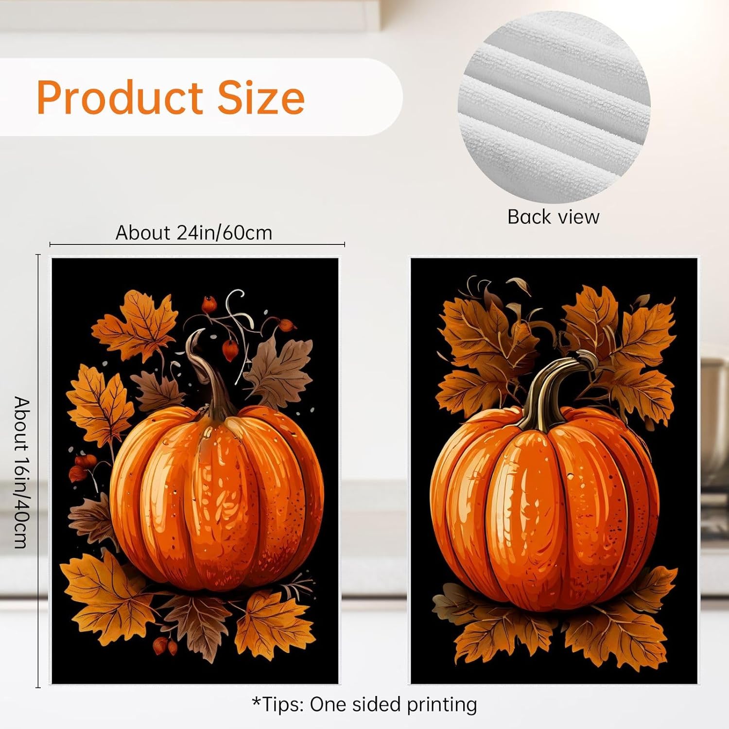 Modern Autumn Kitchen Towels