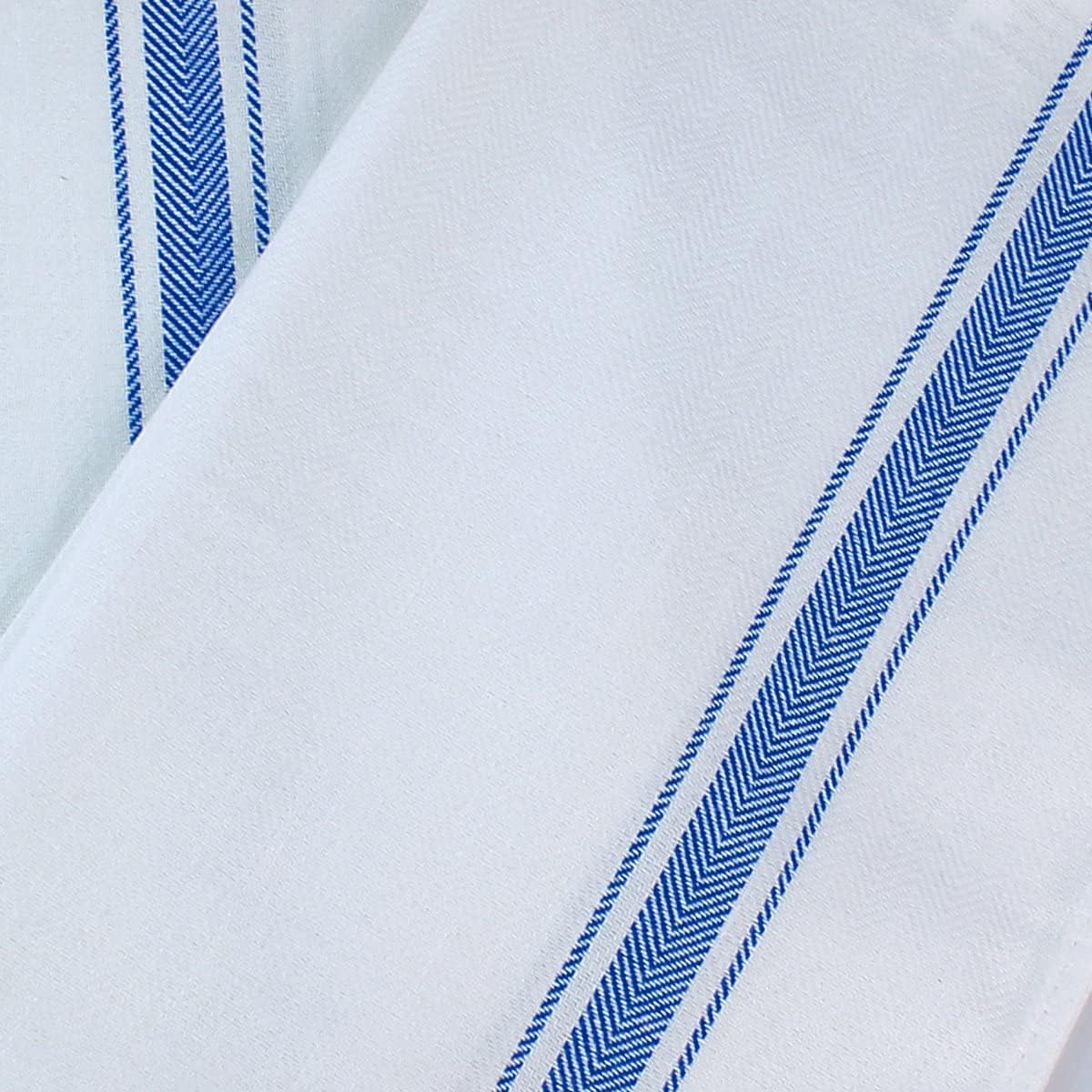 Utopia Towels Blue Dish Towels 6-Pack 15x25 100 Cotton Machine Washable