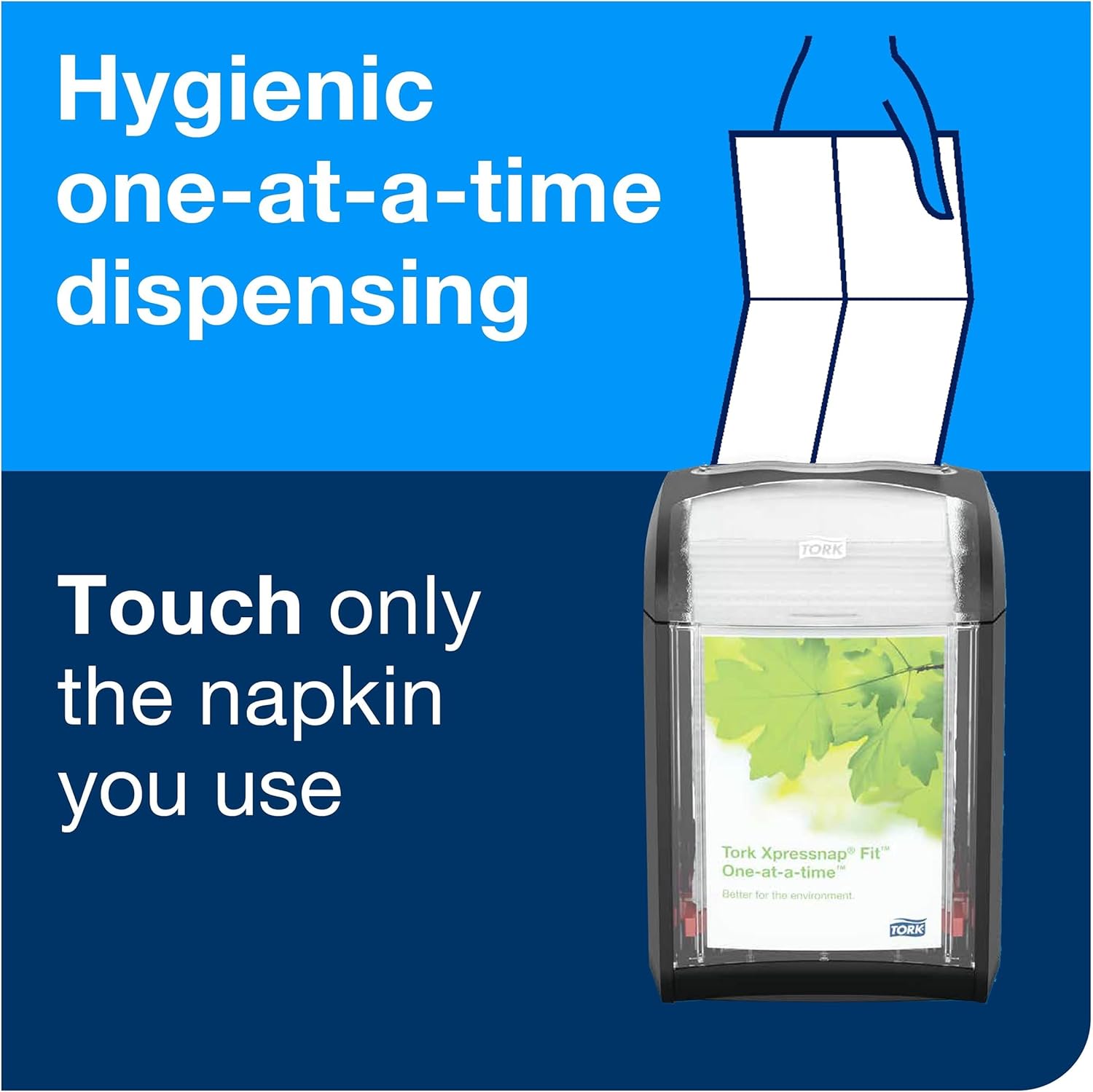 Xpressnap Fit Tabletop Napkin Dispenser by Tork