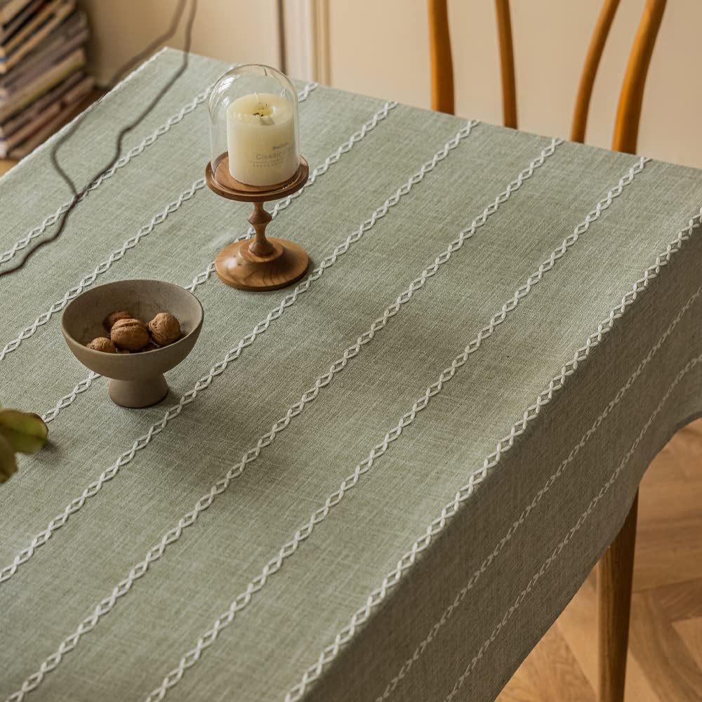 Zobesta Sage Green Tablecloth