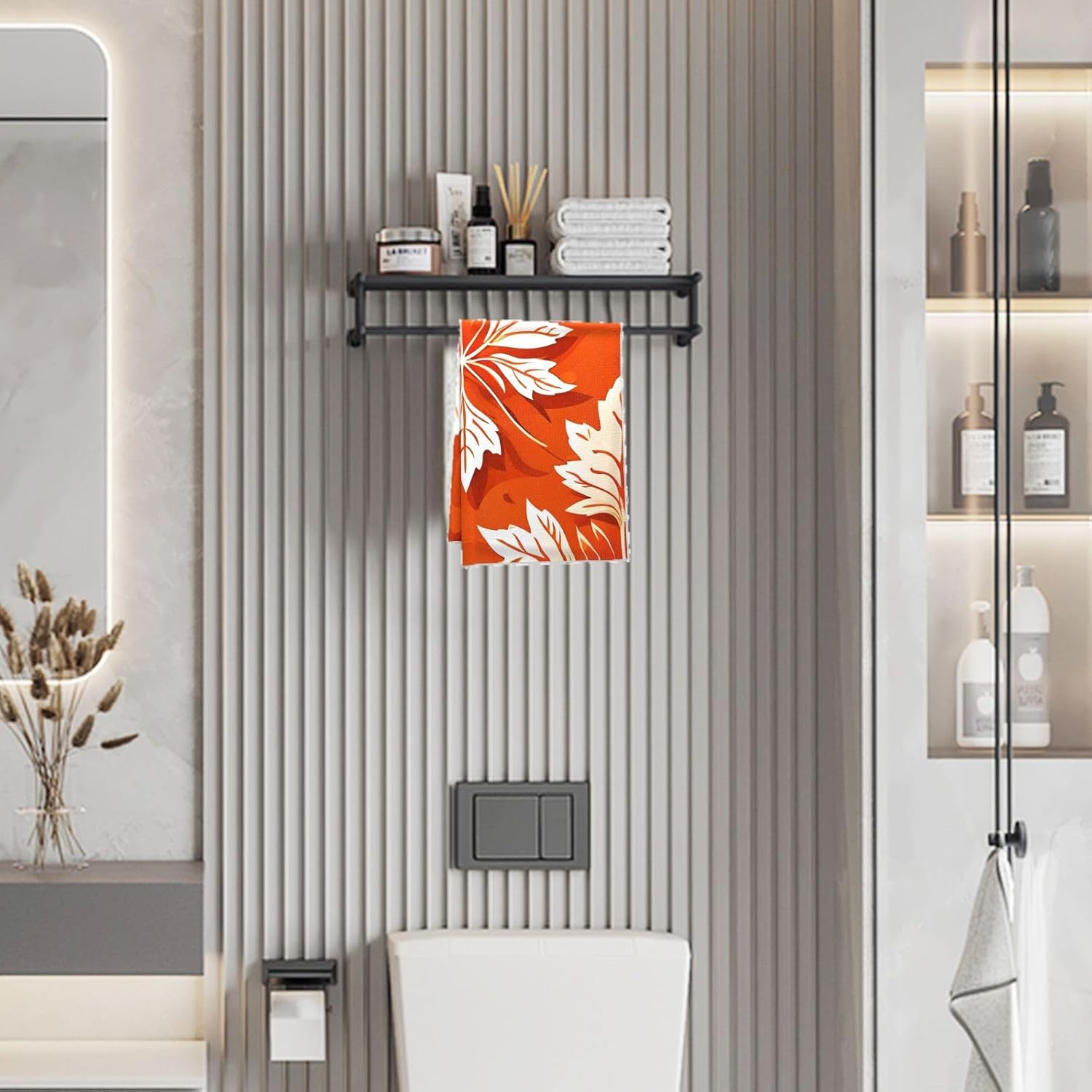 Oeught Fall Kitchen Towel Set 4PCS 16x24 Inches