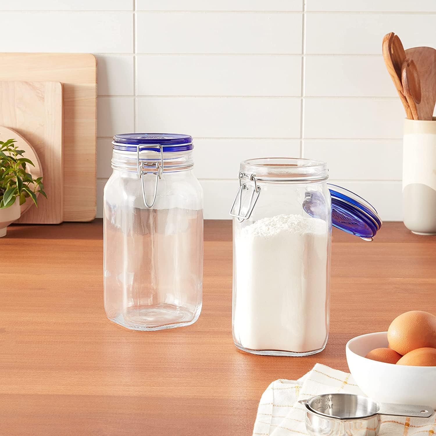 Versatile Italian Glass Jars for Cooking and Gifting