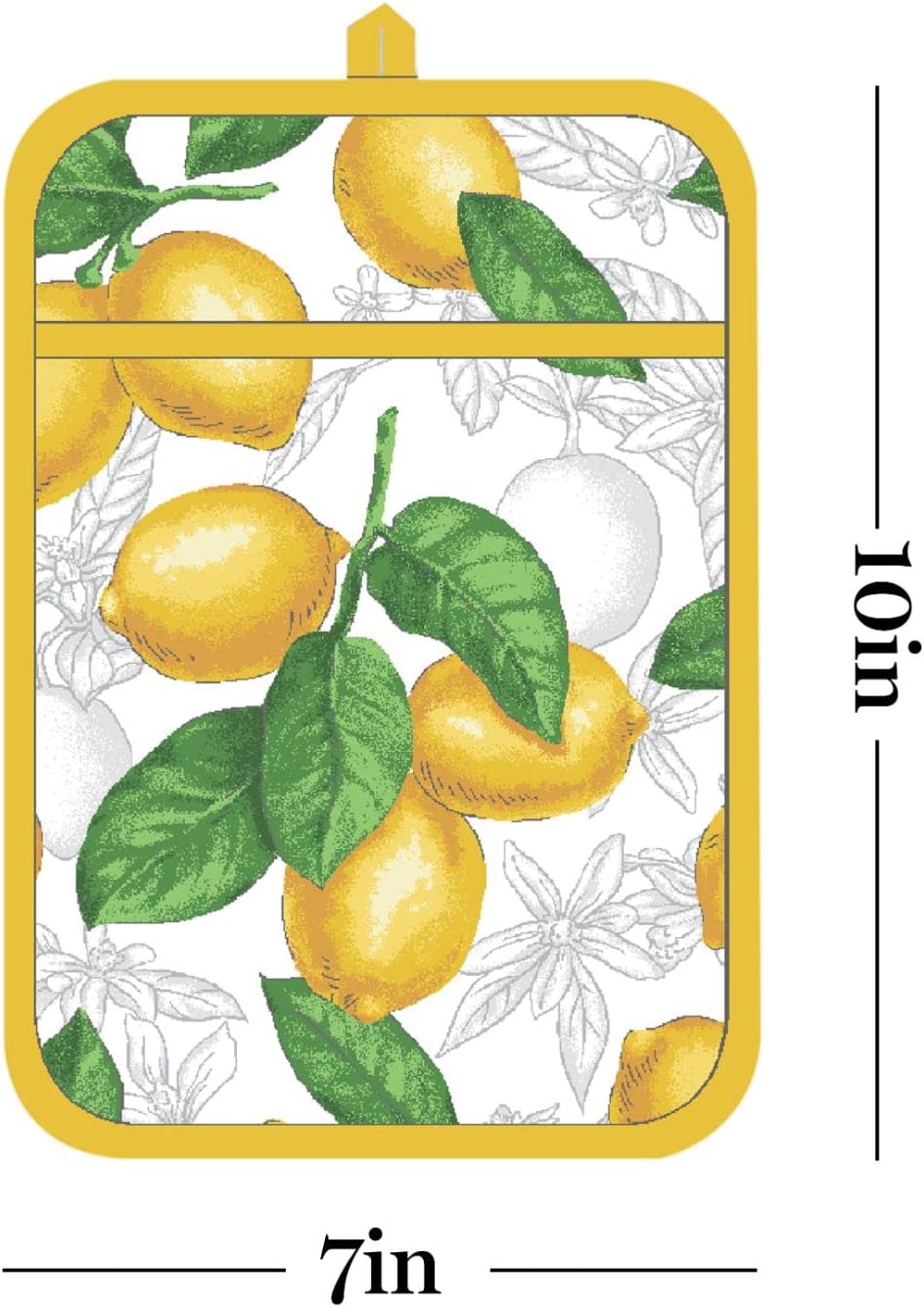 Martha Stewart Lots of Lemons 4-Piece Kitchen Set