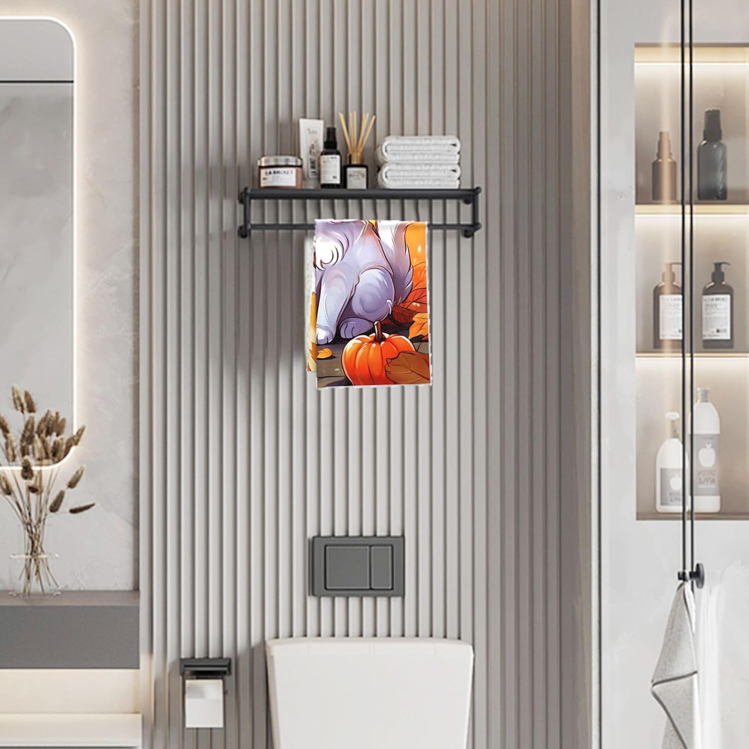 Oeught Handycat Autumn Kitchen Towel Set