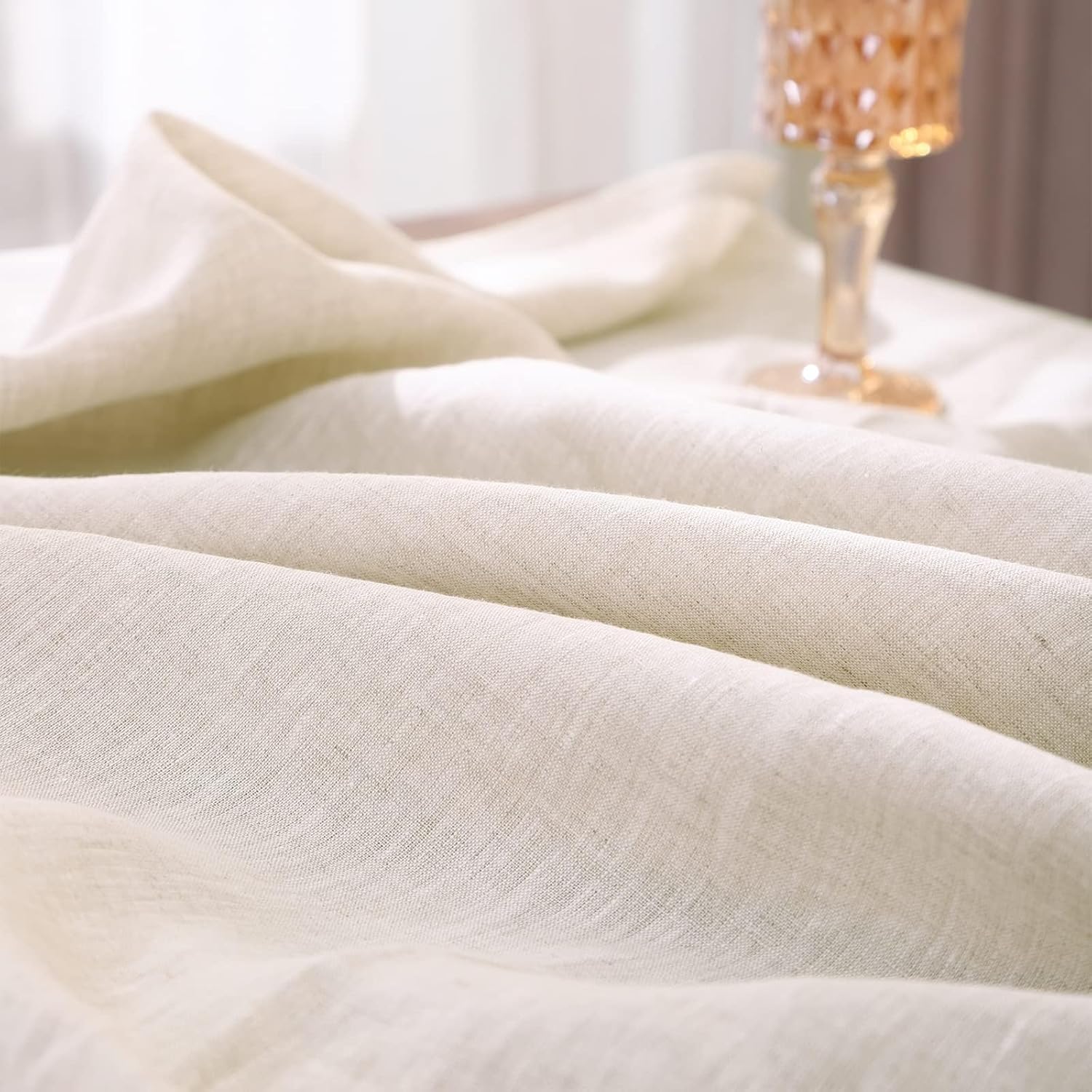 Simple Opulence Linen Tablecloth