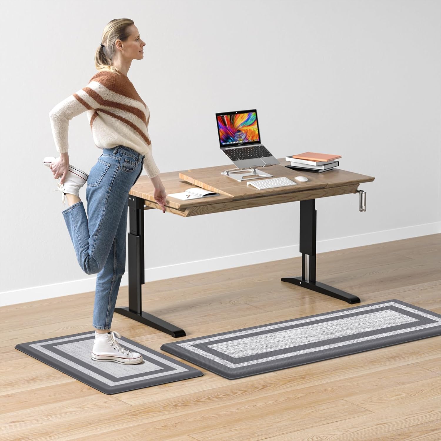 LuxStep Kitchen Mats Set Comfort Durability for Your Kitchen