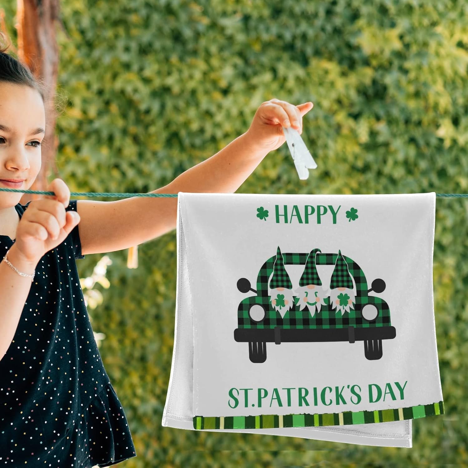 Kcldeci Happy St Patricks Day Bath Towels