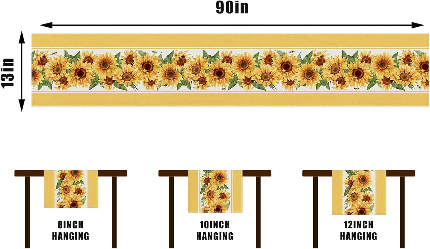 Sunflowers Tablecloth Soft and Durable