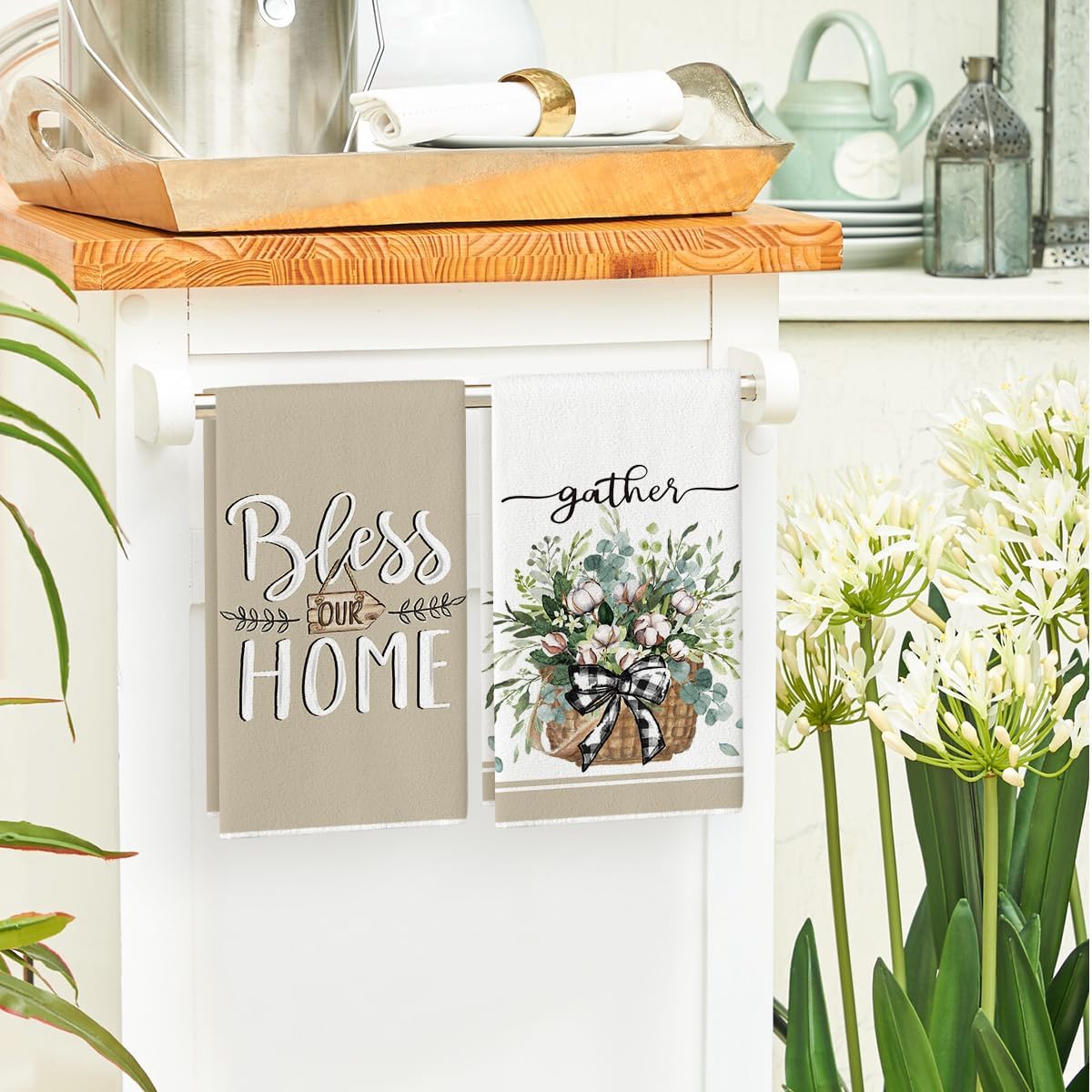 Artoid Mode 18x26 inch kitchen towels set