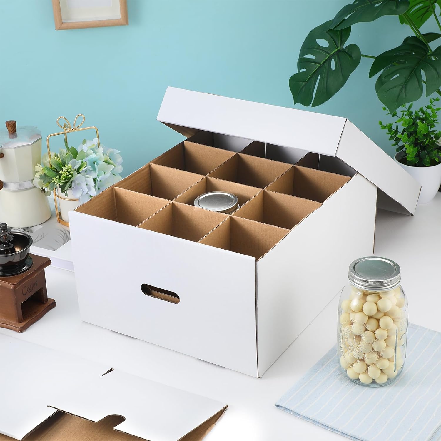 Organize Mason Jars Effortlessly