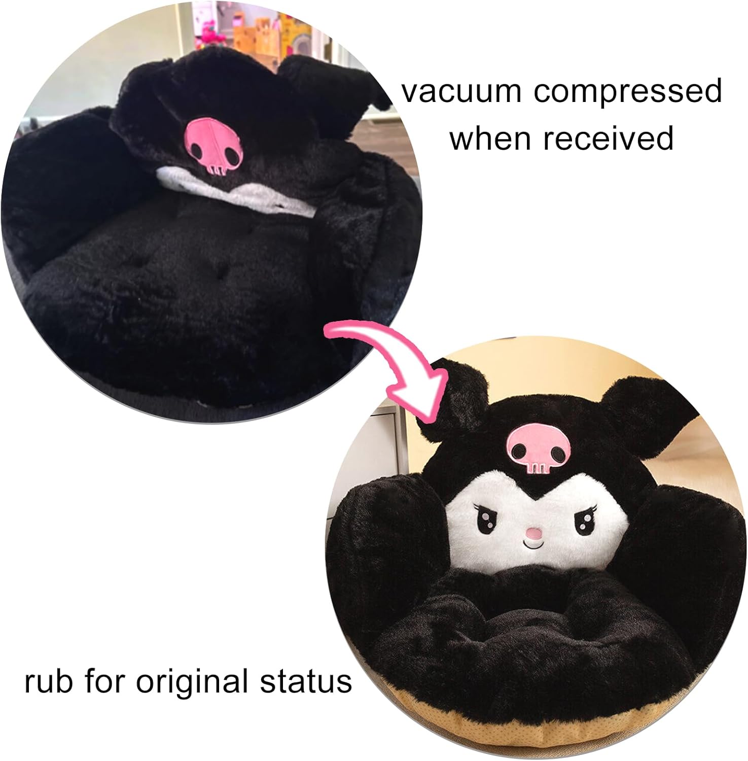 Ohjijinn Kawaii Cushion Chair
