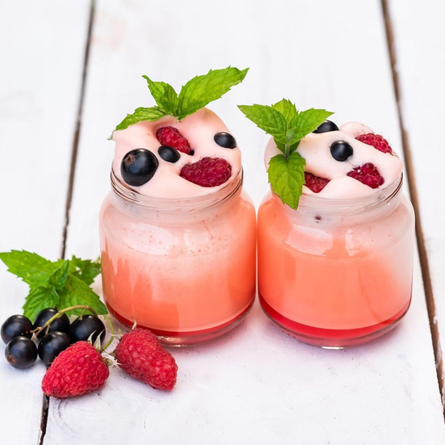 Betrome 8 oz Mason Jars Set Eco-Friendly Storage Solution