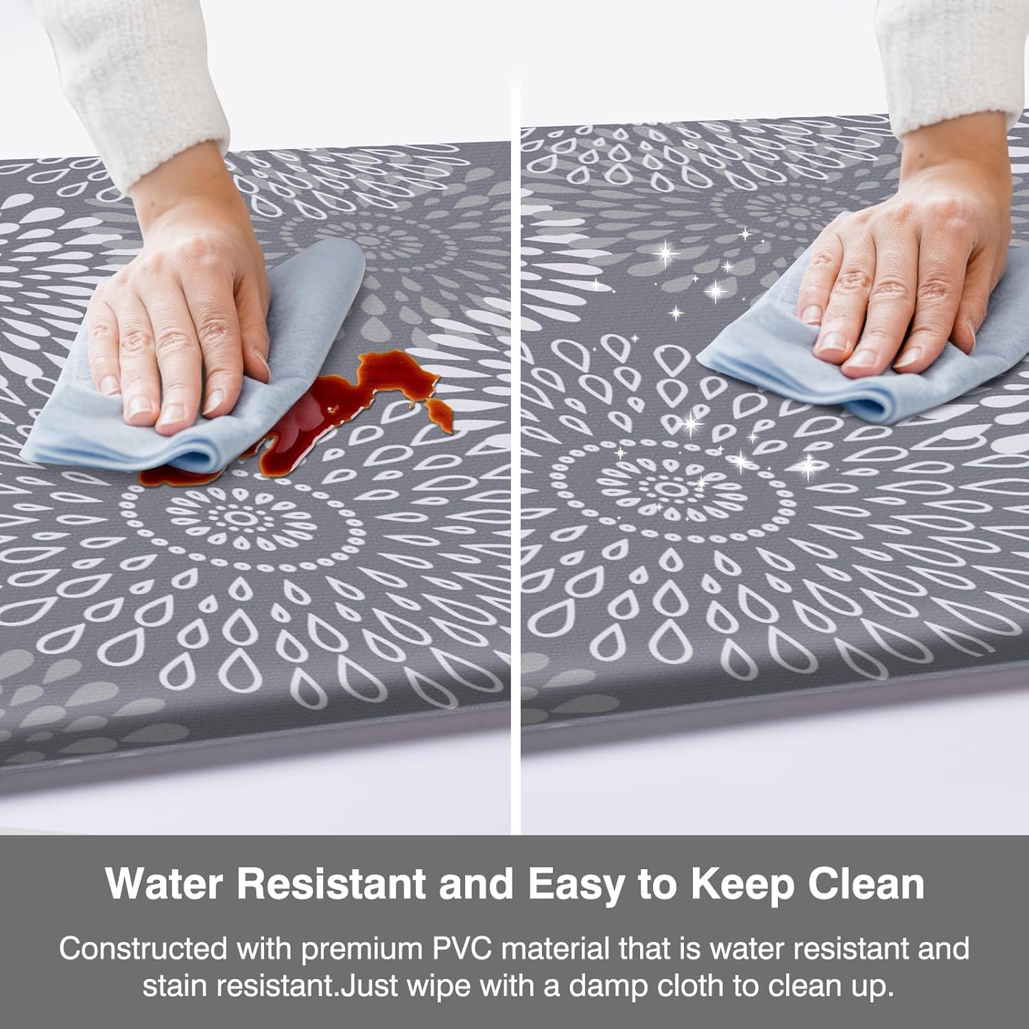 LuxStep Anti-Fatigue Kitchen Rugs Durable Kitchen Rugs