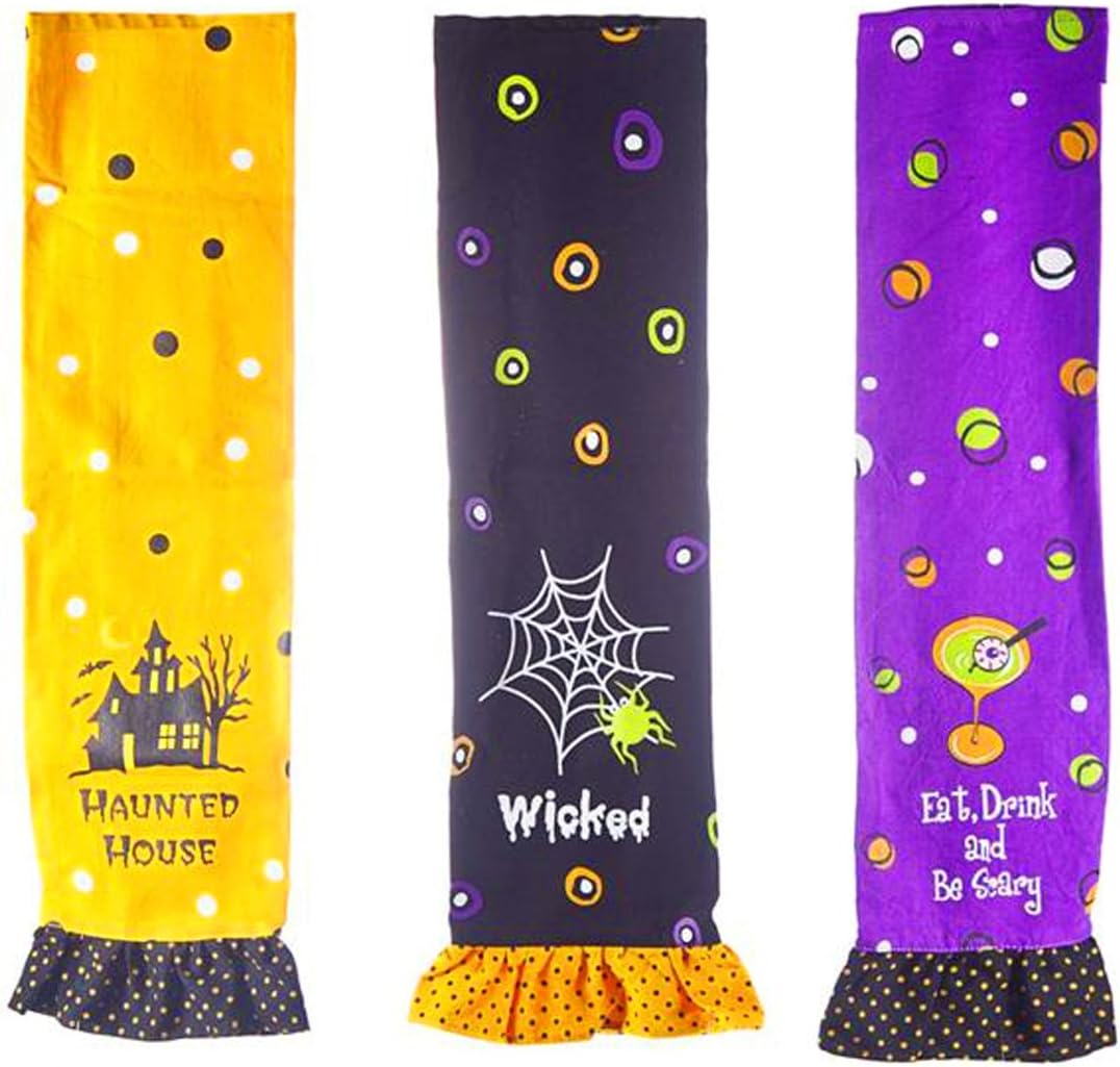 Ganz Spooky Halloween Towels Set of 3