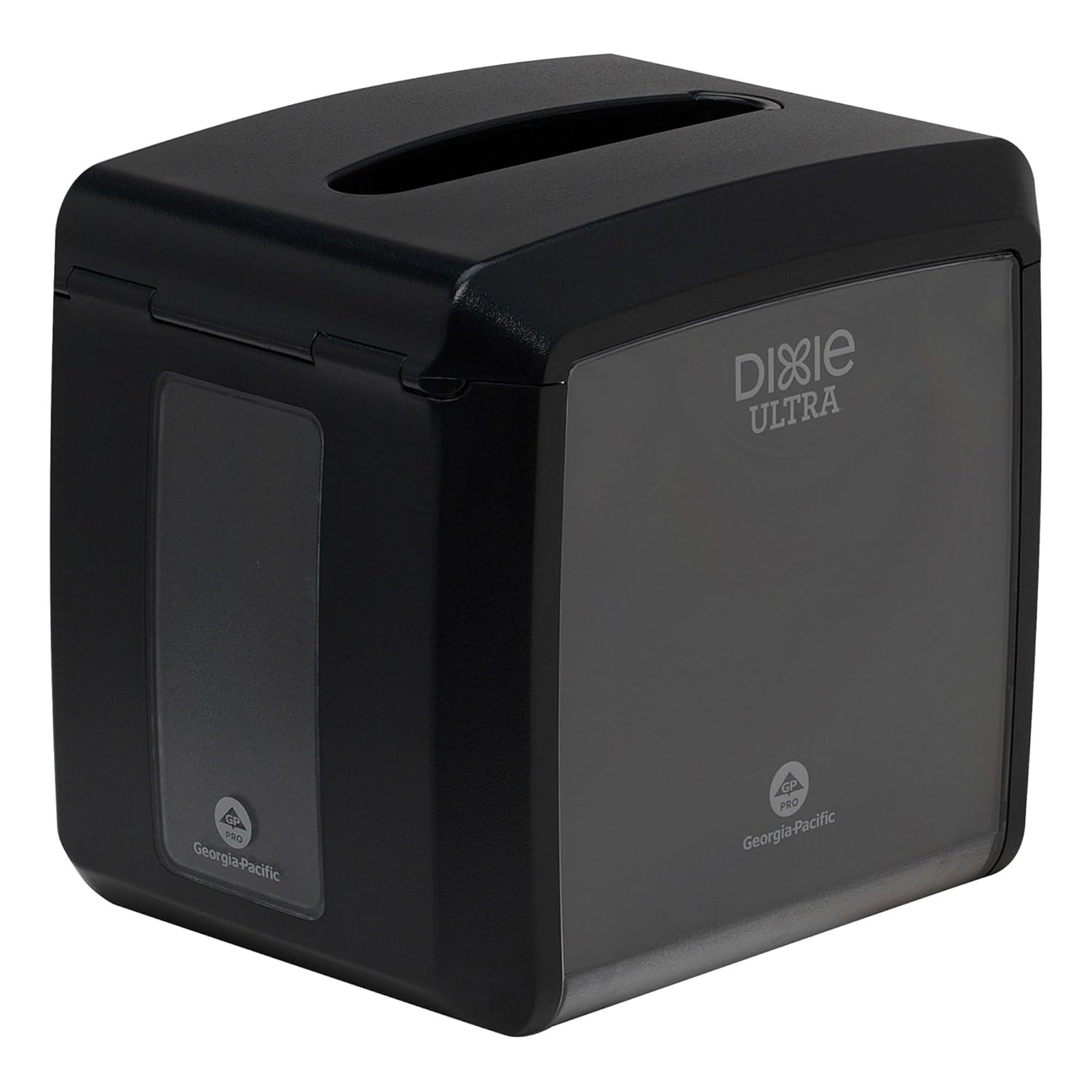 Durable Tabletop Napkin Dispenser by Georgia-Pacific Black