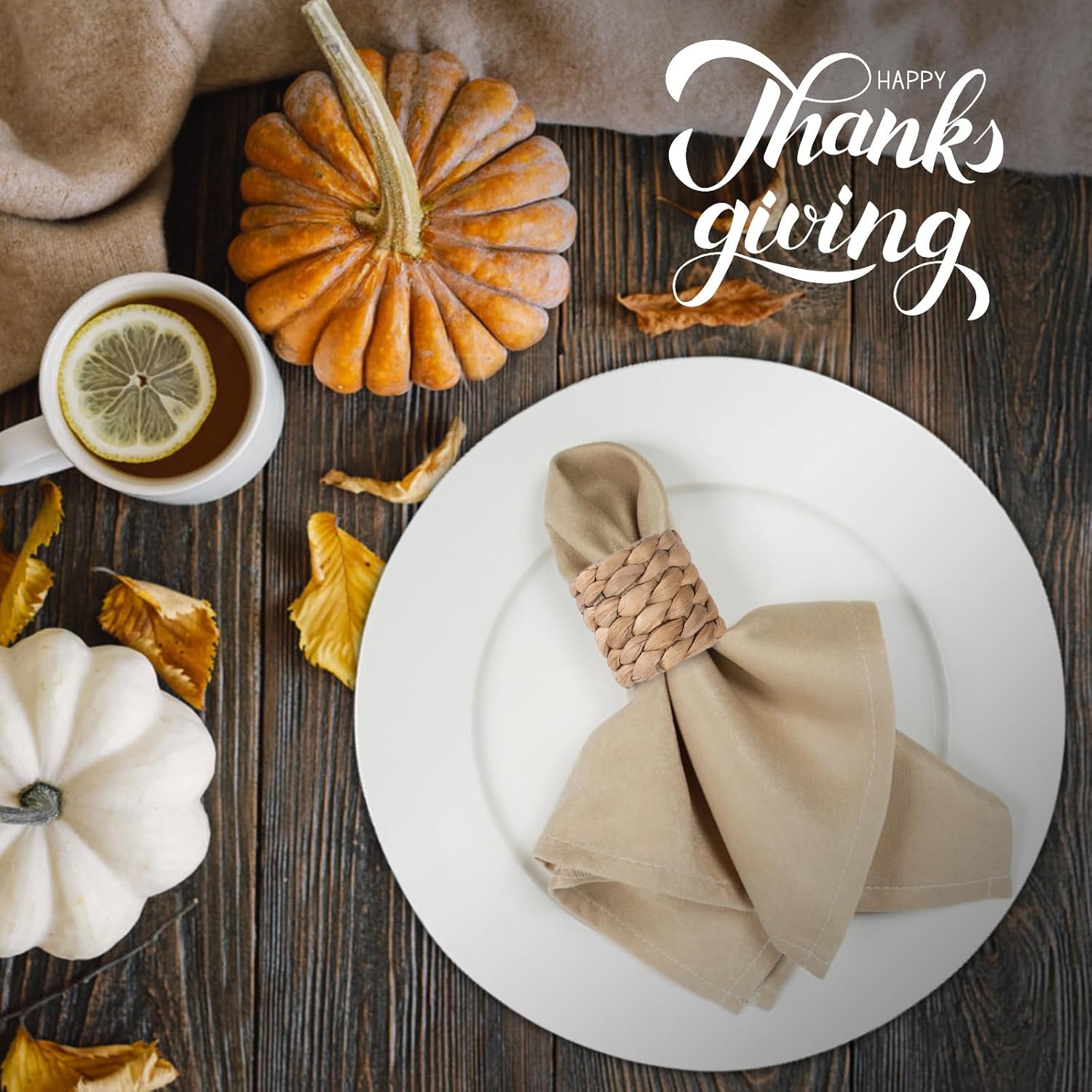 The Napkin Rings Set Of 12
