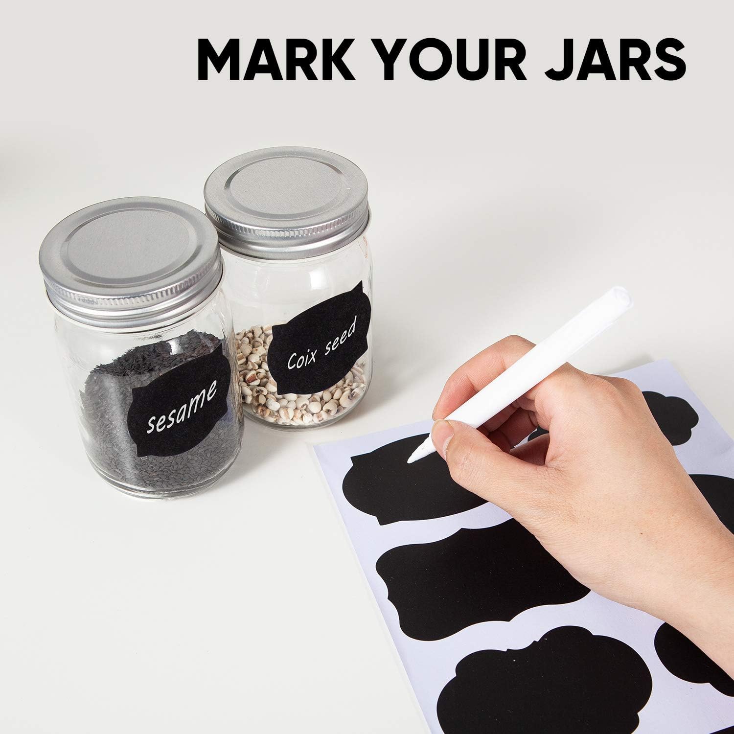 Accguan Mason Jars Set