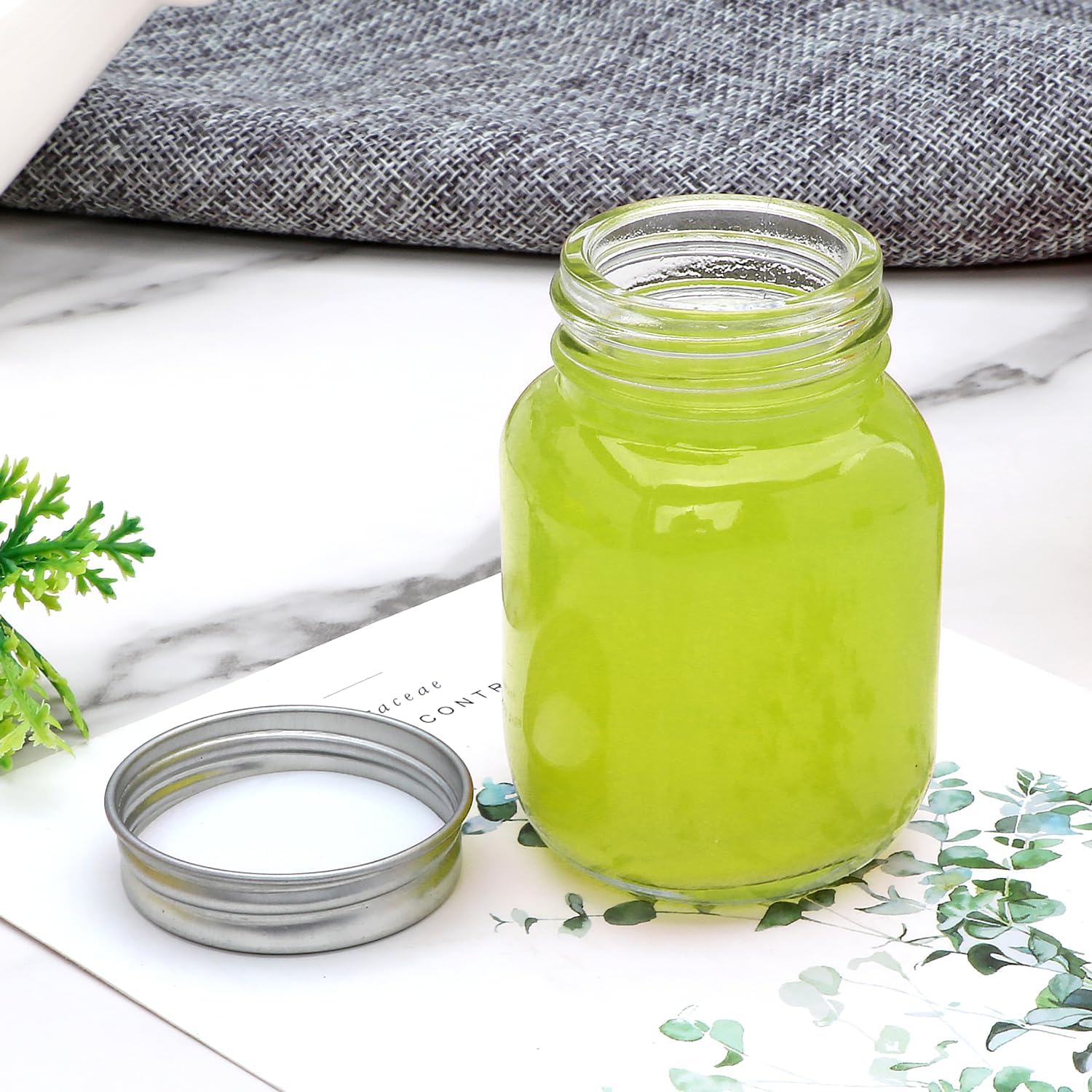 Accguan Mini Glass Jars Set 48pcs