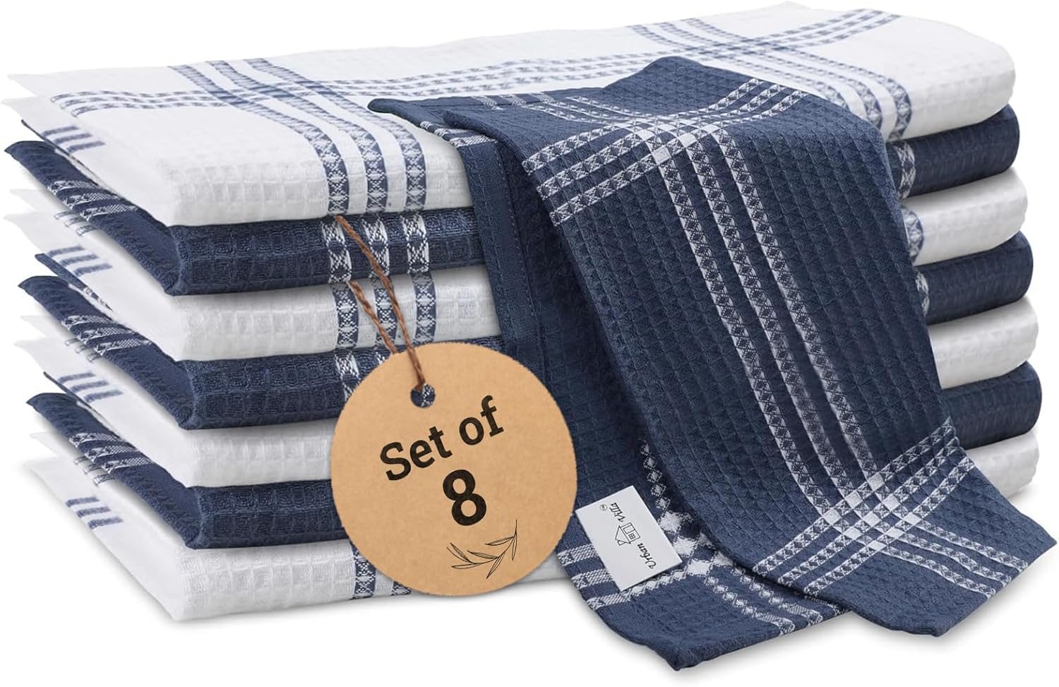 Urban Villa Cotton Dish Cloth Set of 8