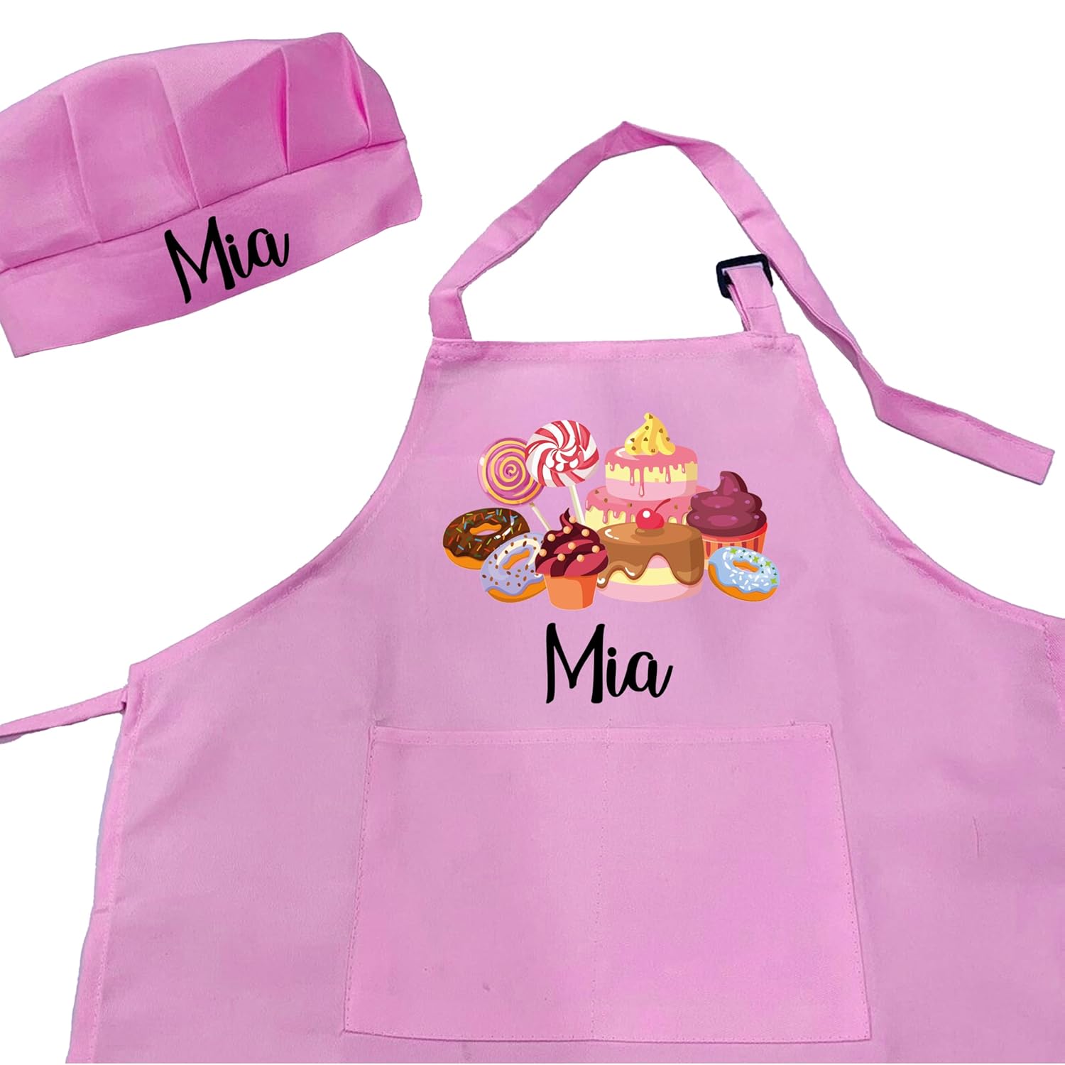 7th Hill Personalized Kids Apron DelightfulGPS