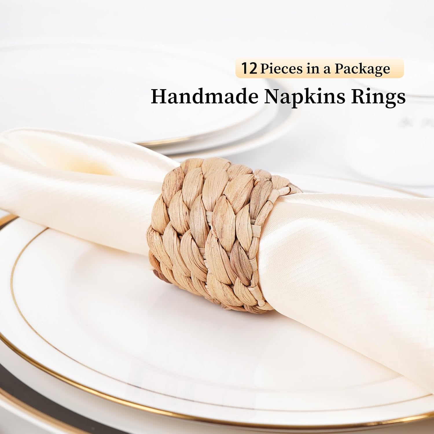 The Napkin Rings Set Of 12