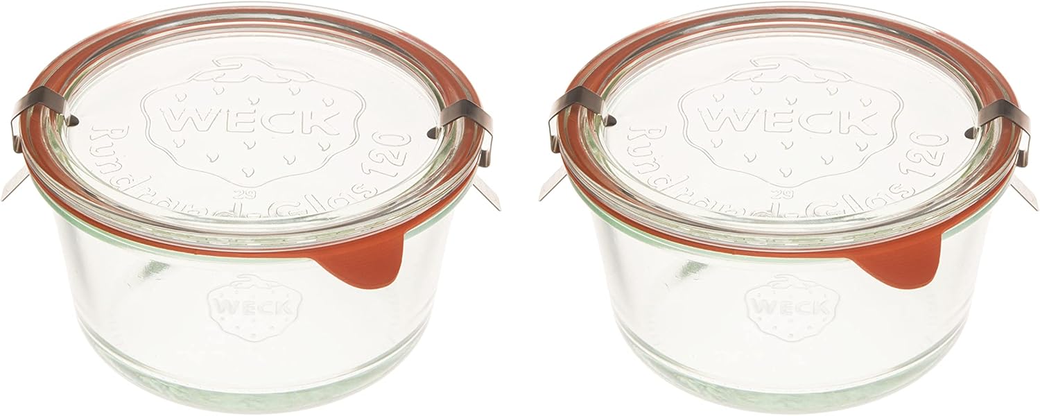 Weck Medium Transparent Glass Canning Jar - 565 fl oz with Airtight Lid