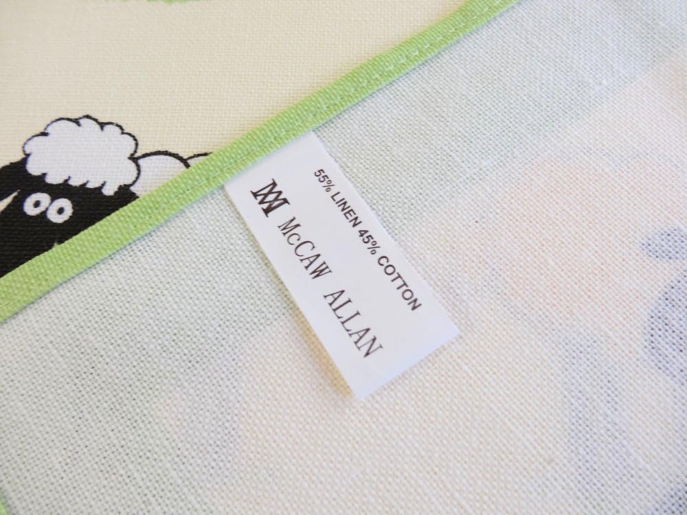 Premium Sheepish Linen Tea Towel for Home Kitchen