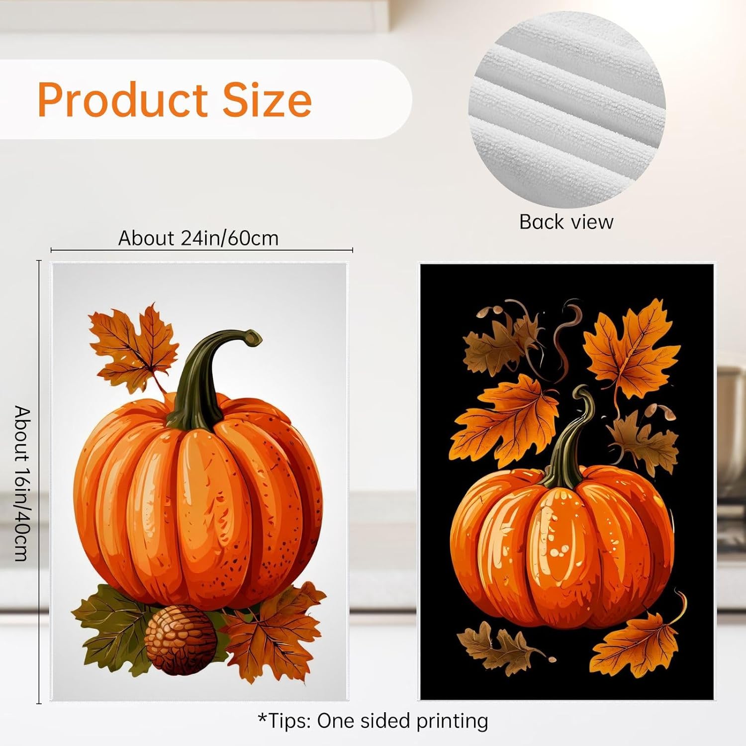 Modern Autumn Kitchen Towels