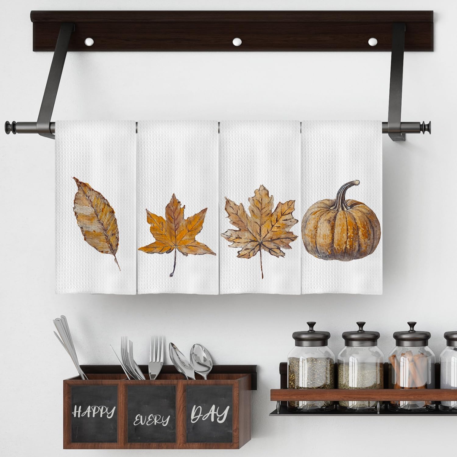 GCFET Vintage Fall Kitchen Towel Set