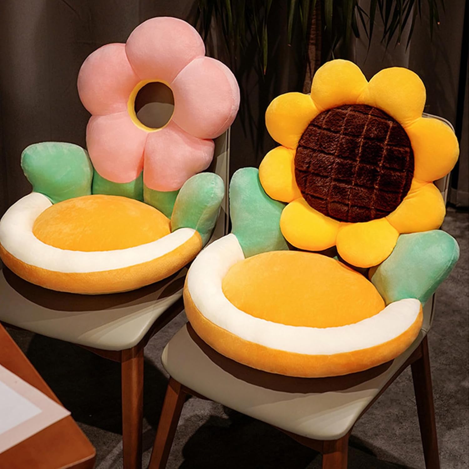 Cute Sunflower Chair Pillow for Home Decor Comfort