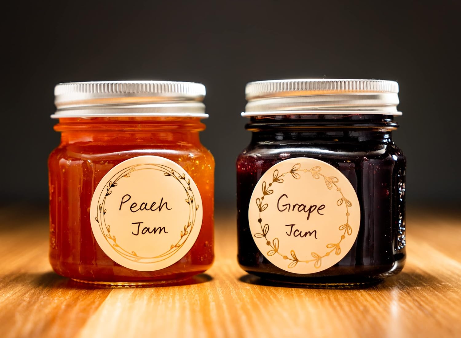 Sturdy Mason Jar Labels