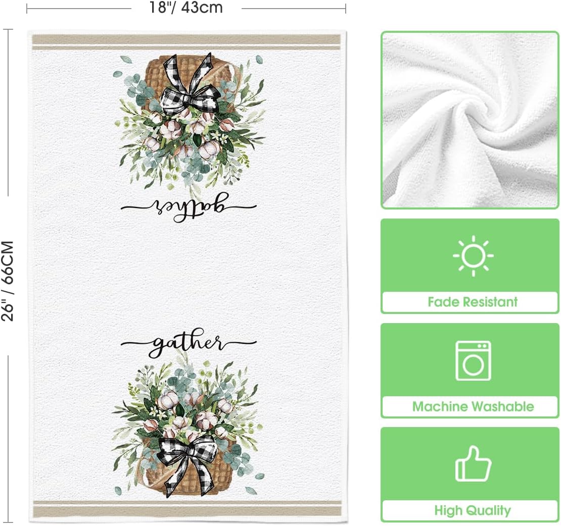 Artoid Mode 18x26 inch kitchen towels set