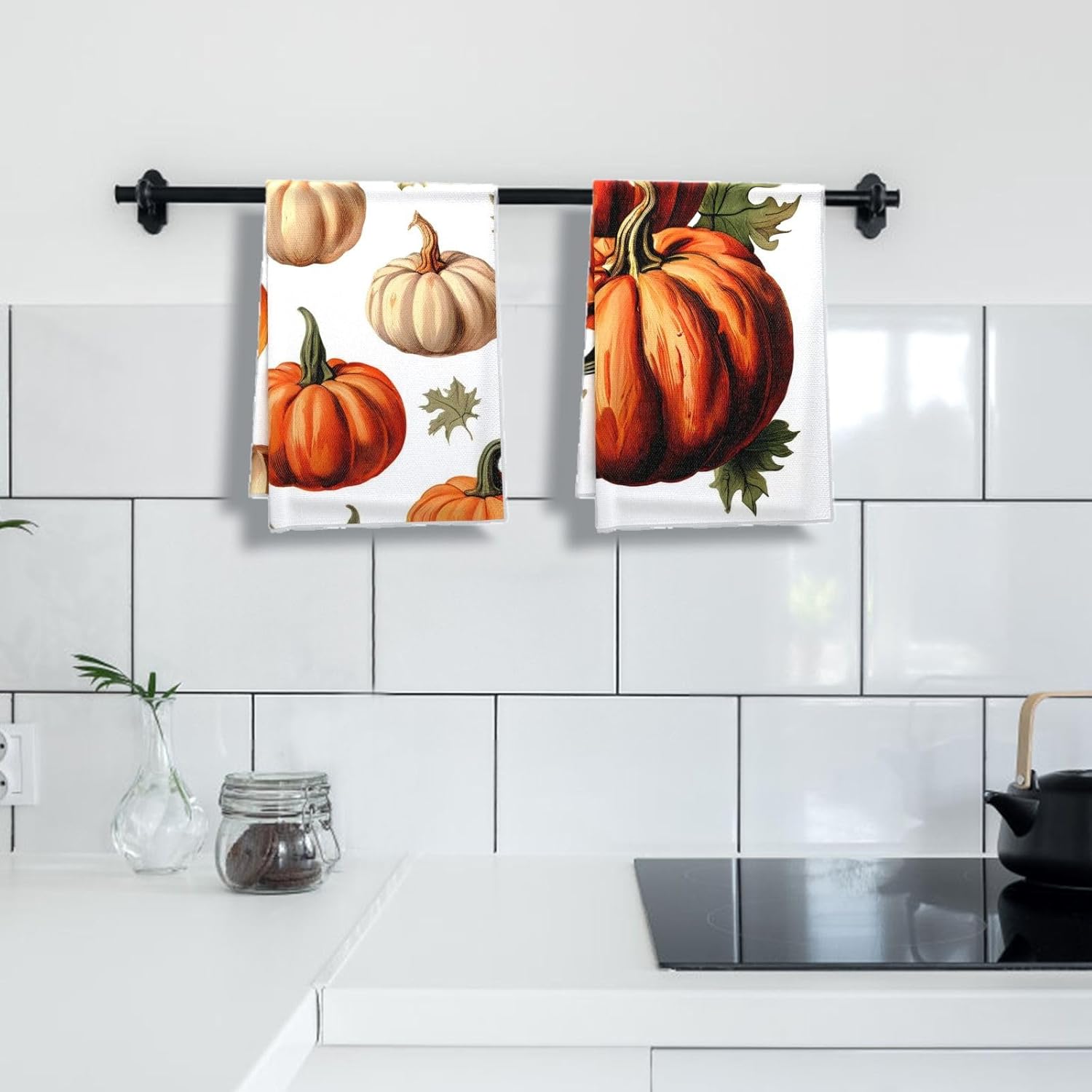 Oeught Autumn Kitchen Towels for Outdoor Use