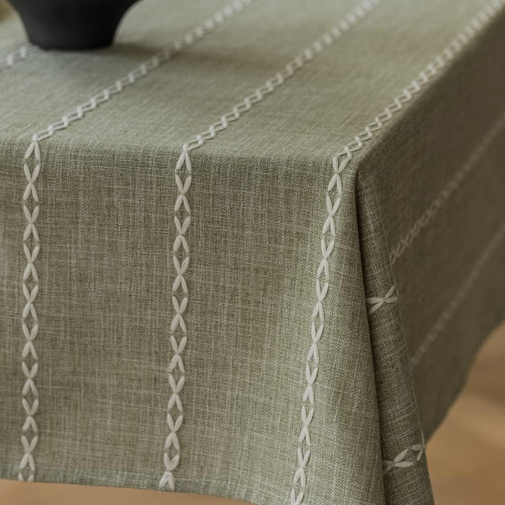 Zobesta Sage Green Tablecloth