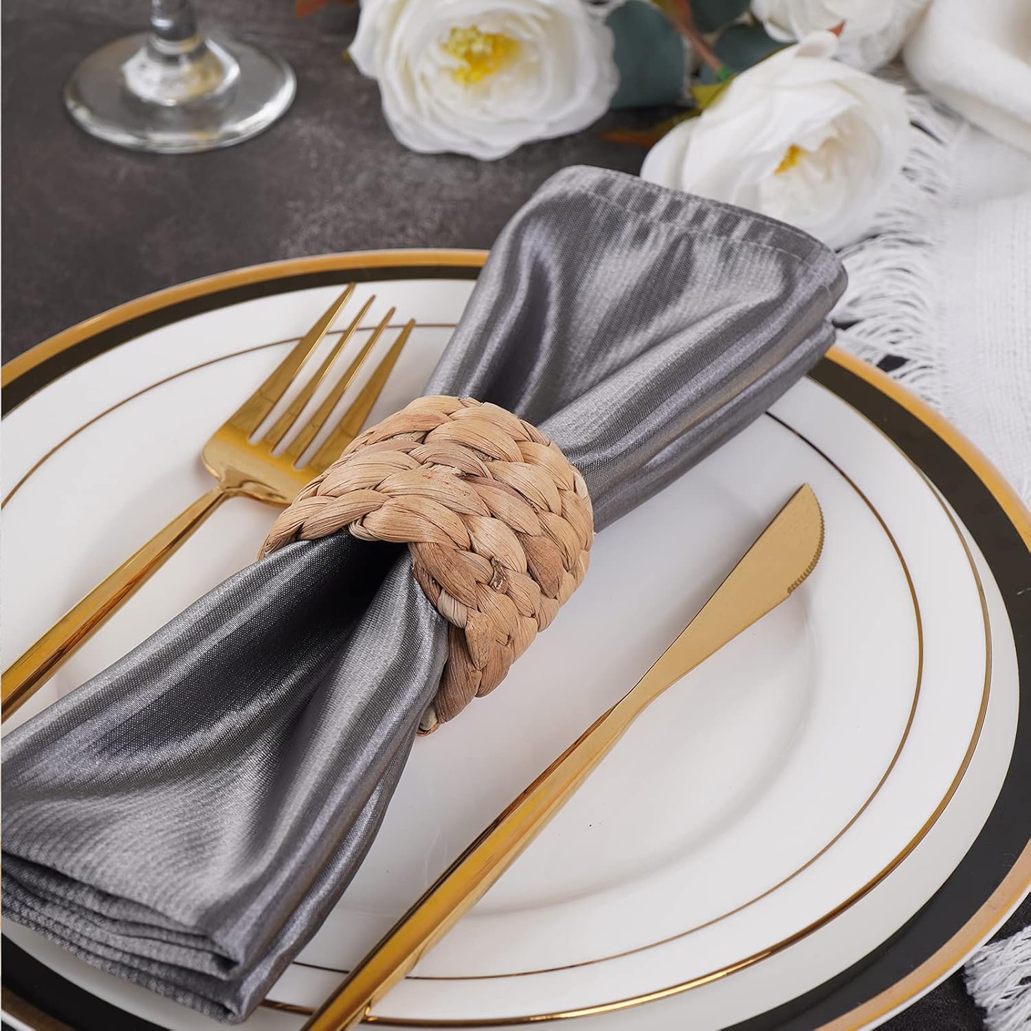 The Napkin Rings Set Of 12