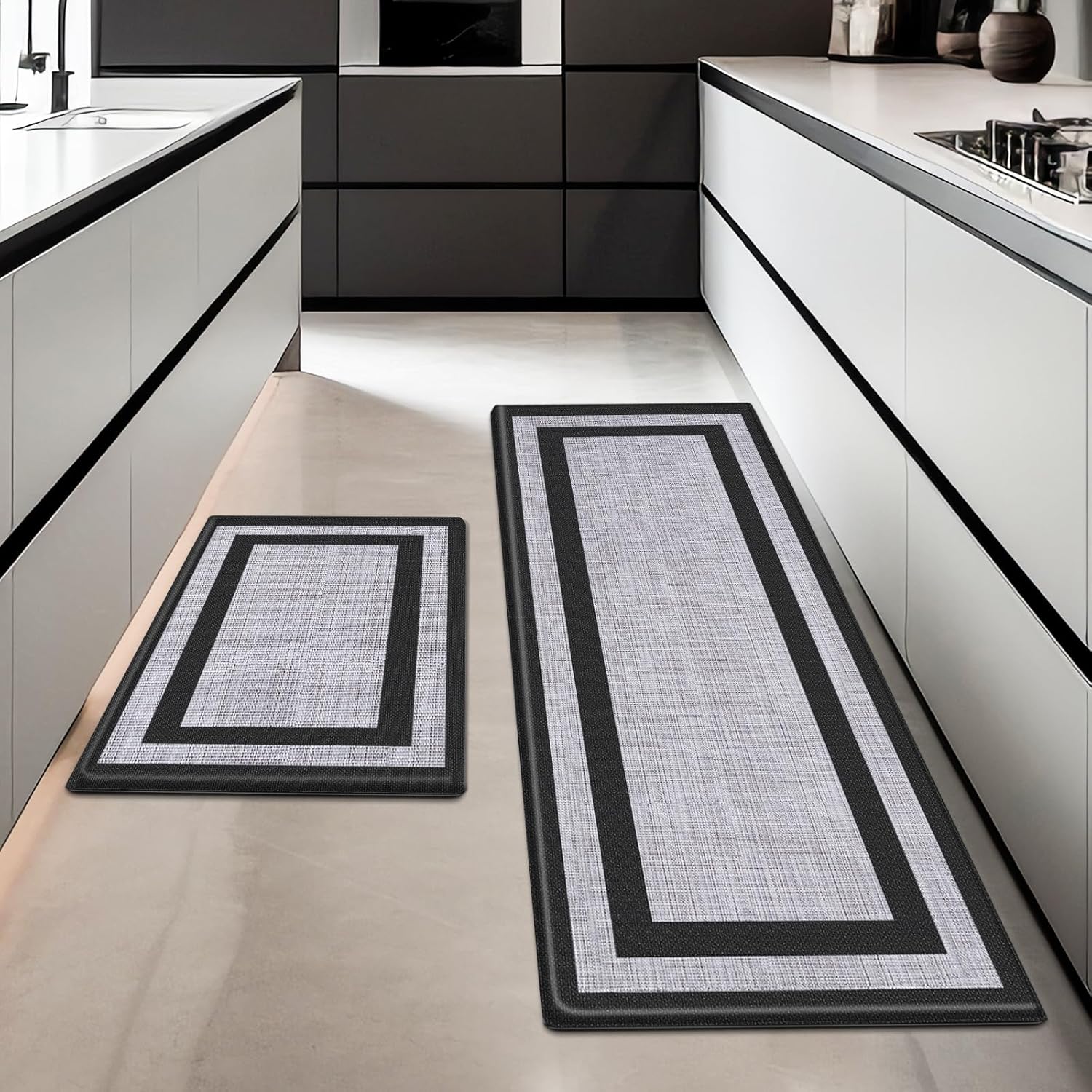 LuxStep Anti-Fatigue Kitchen Mats 2-Pack