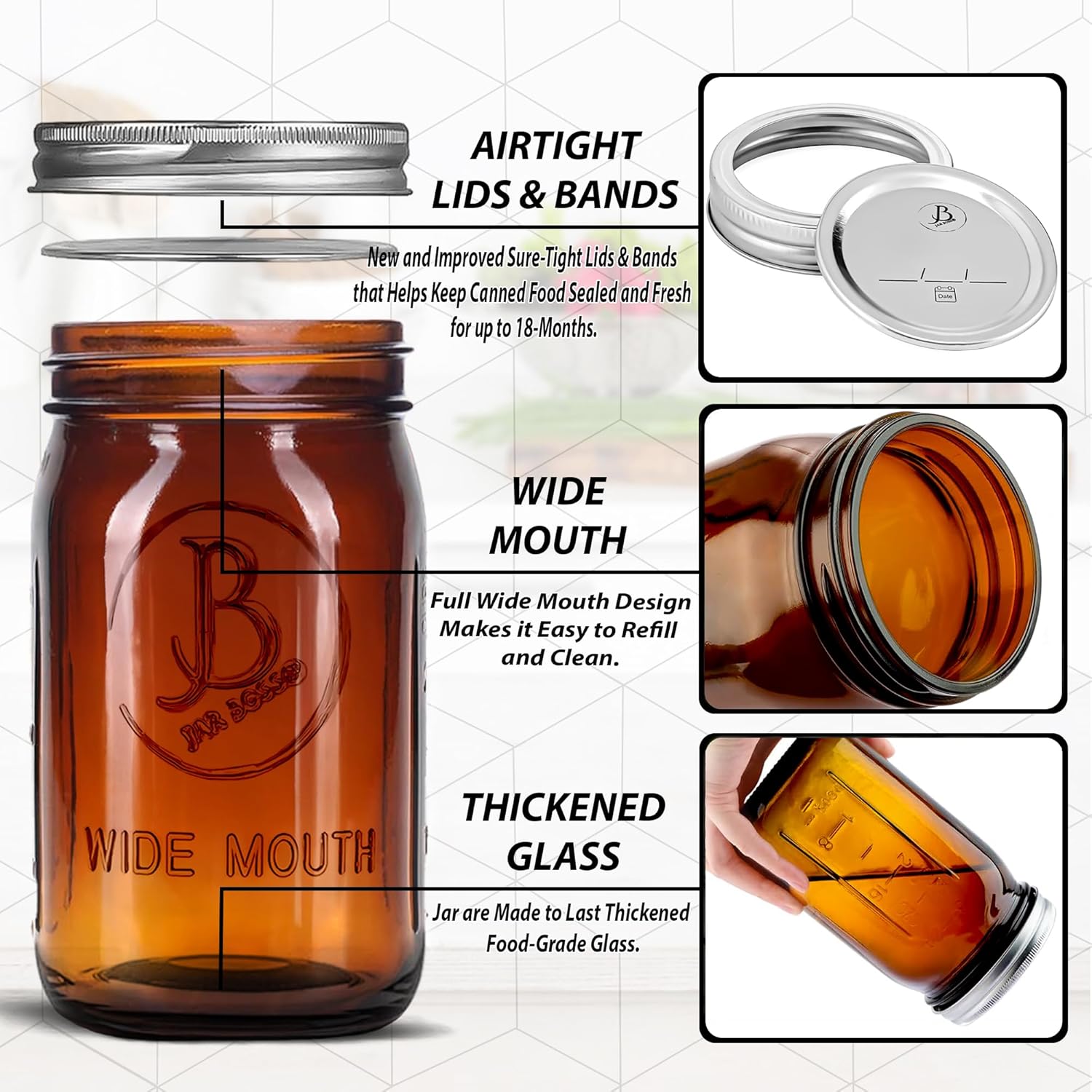 Secure Storage Jar Set